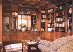 комфорт и удобство очень важны для домашнего кабинета-библиотеки